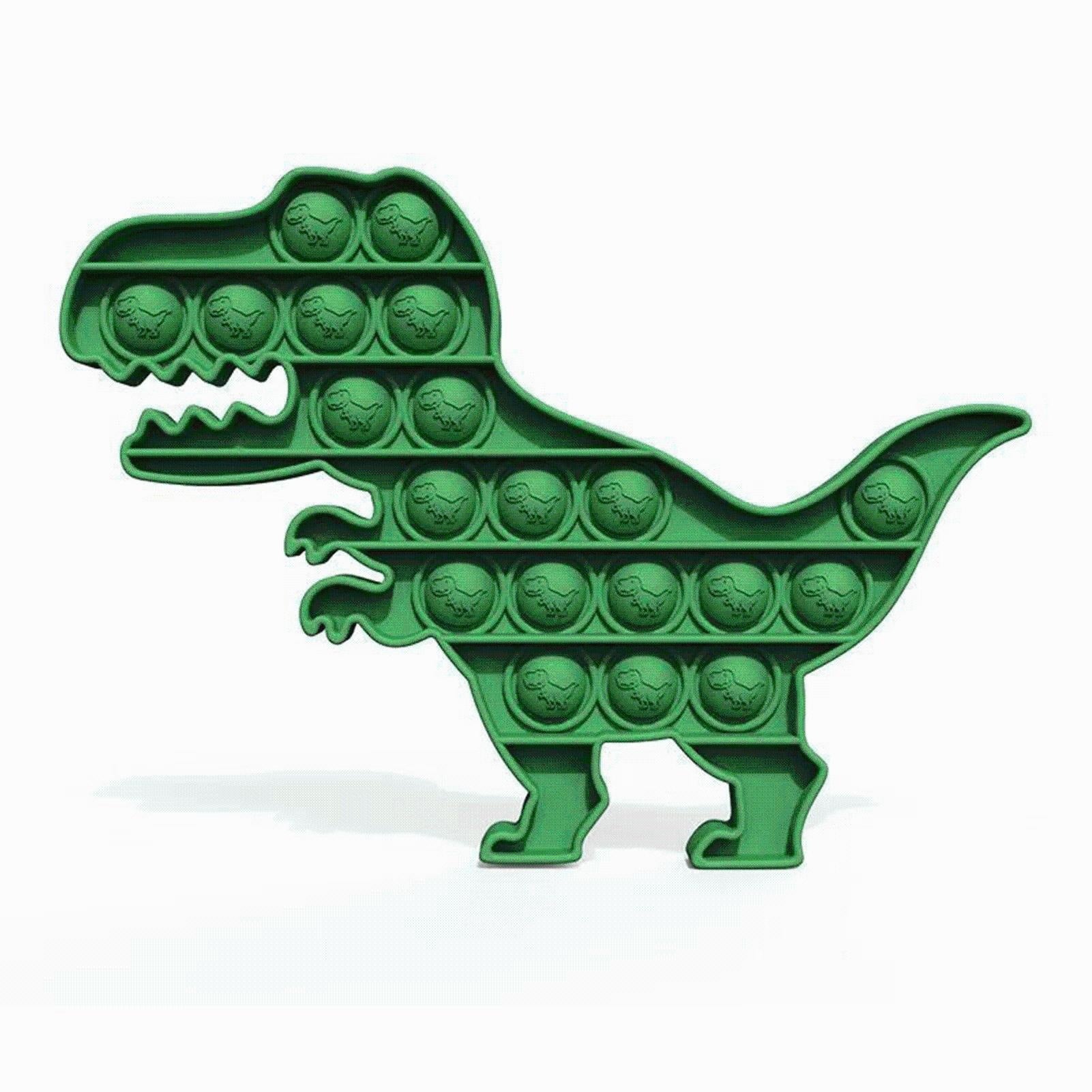 2PCS Dinosaur Pop It Fidget