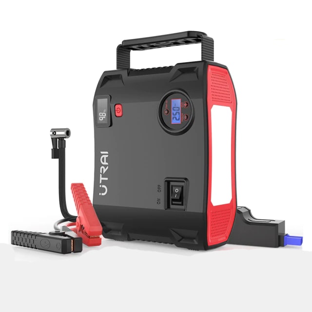 4-in-1 Jump Starter & Air Compressor