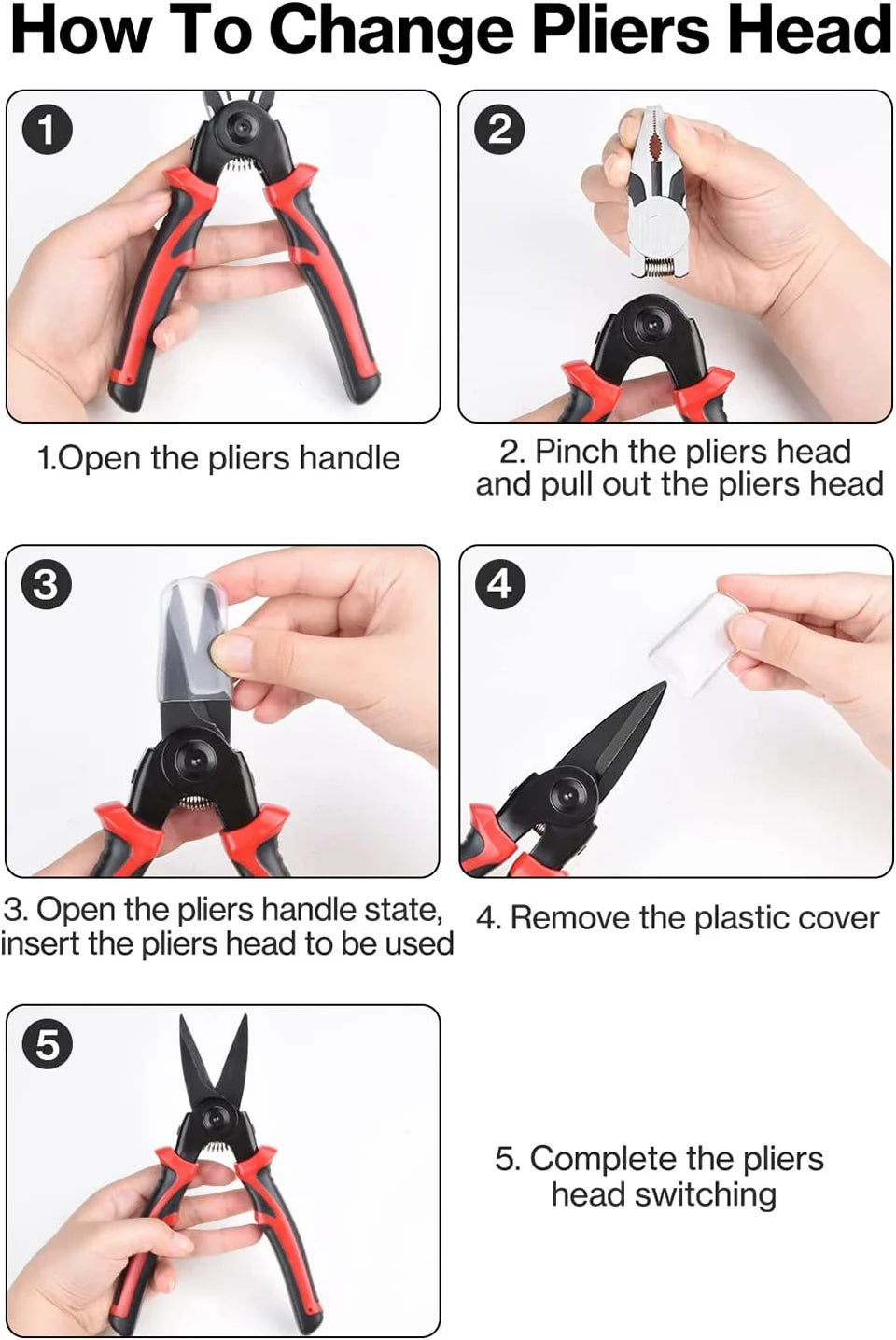 5 in 1 Multifunctional Pliers