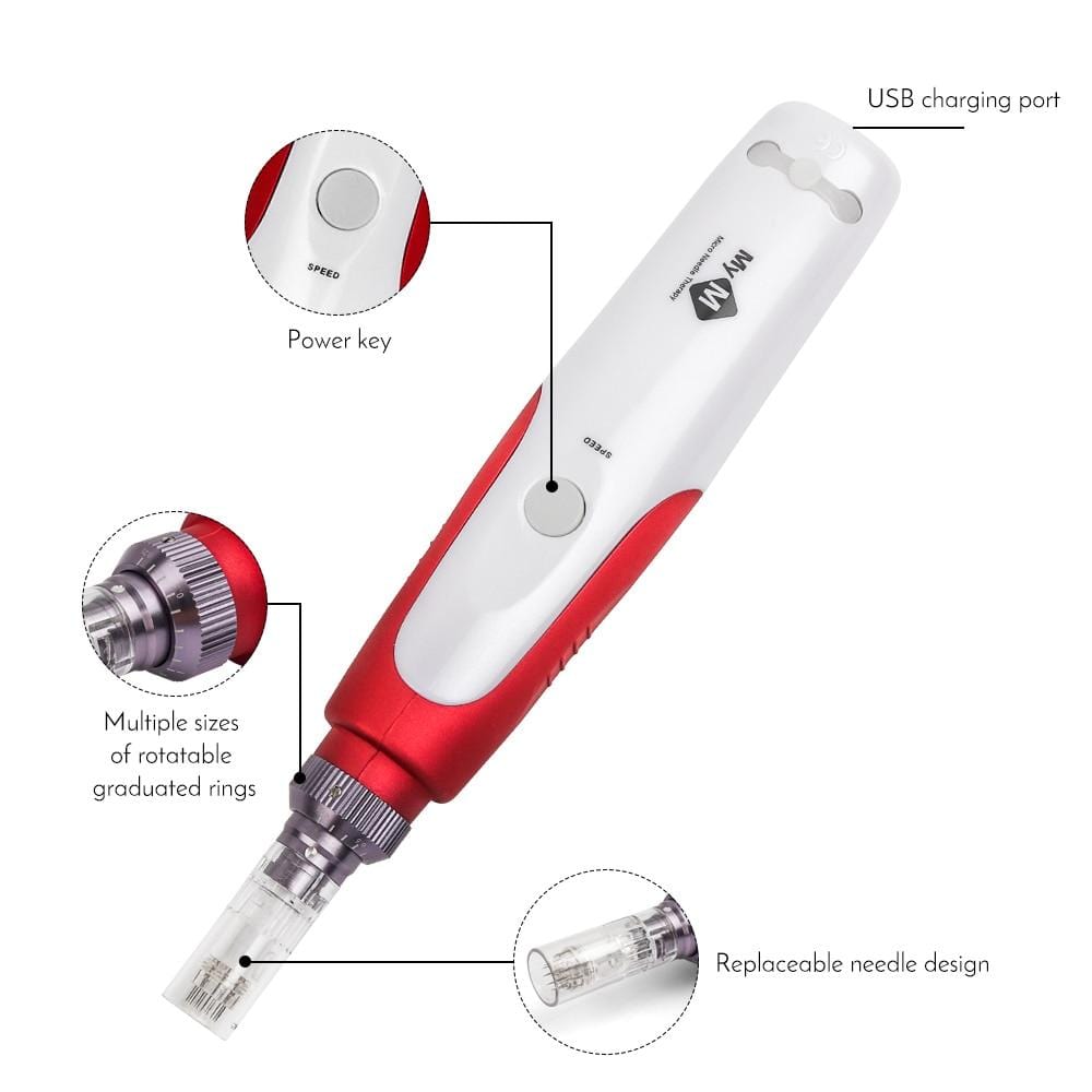 12-Pin Microneedling Derma Pen