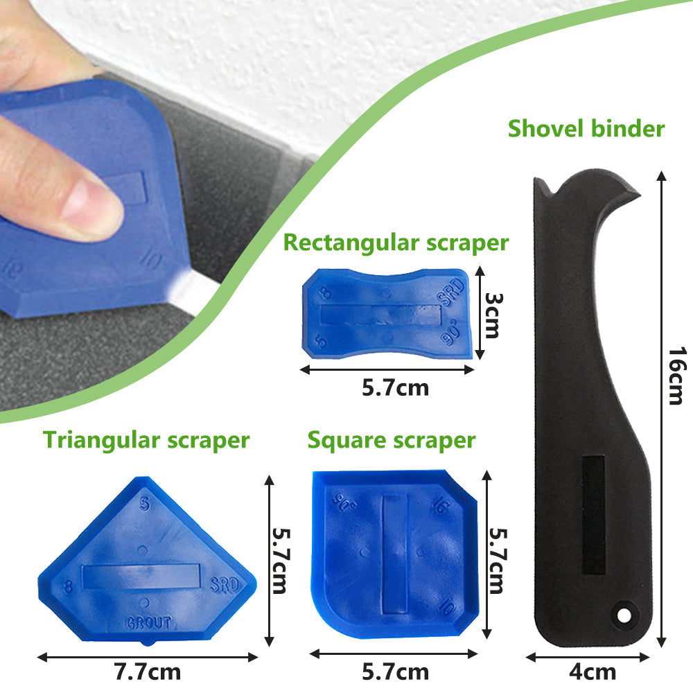 Caulk Scraper and Finisher