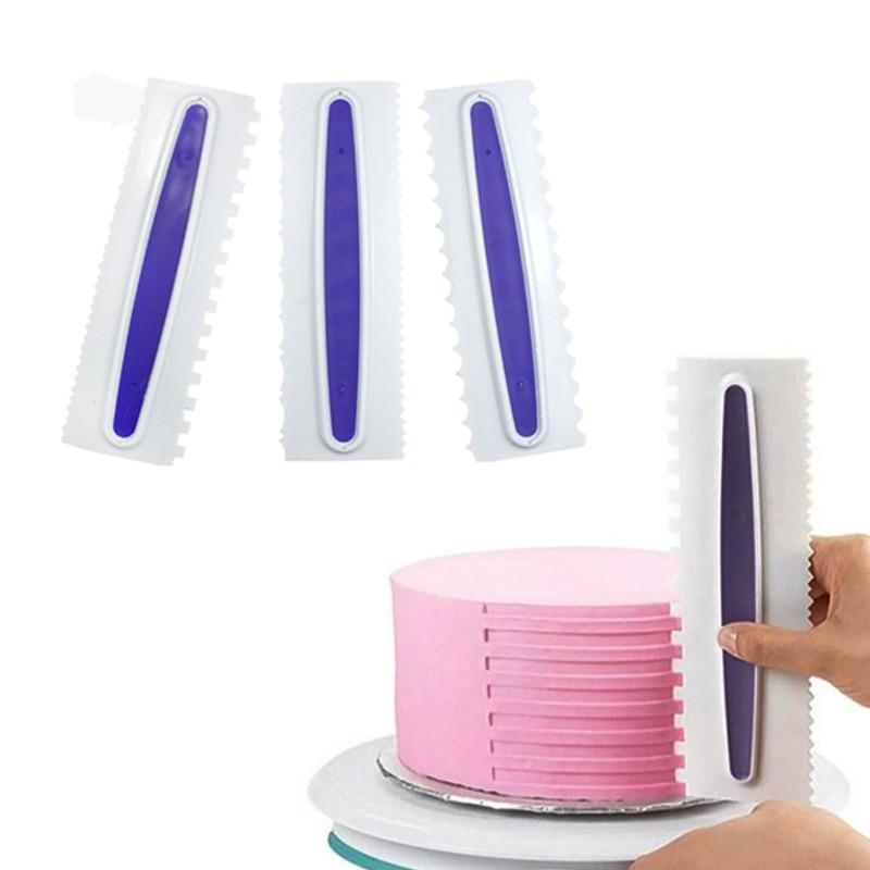 Cake Spatula Comb Set