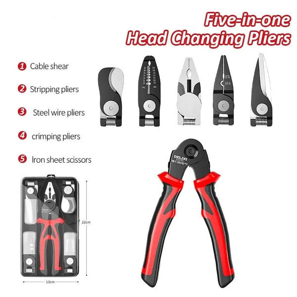 5 in 1 Multifunctional Pliers