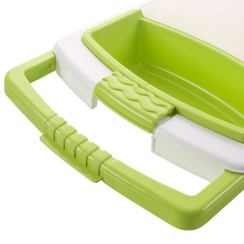 2-in-1 Cutting Board & Sink Strainer