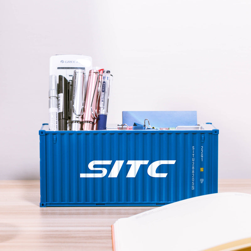 Shipping Container Pen Holder