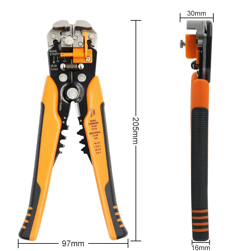 Wire Stripper, Cutter & Crimper Tool