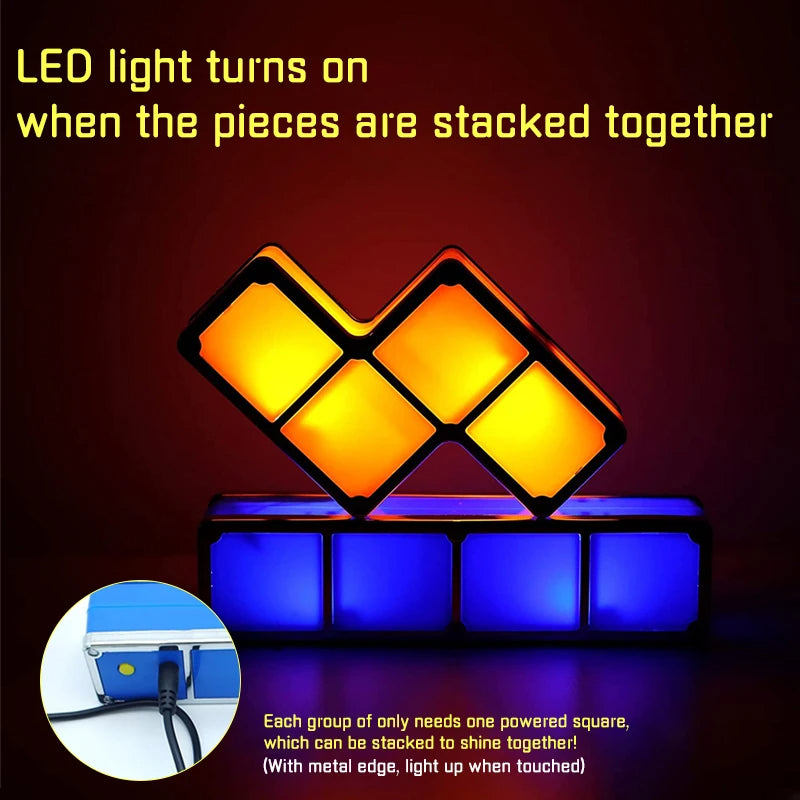 Tetris Stackable Night Light