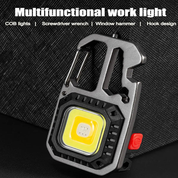 Multifunctional Keychain Cob Light