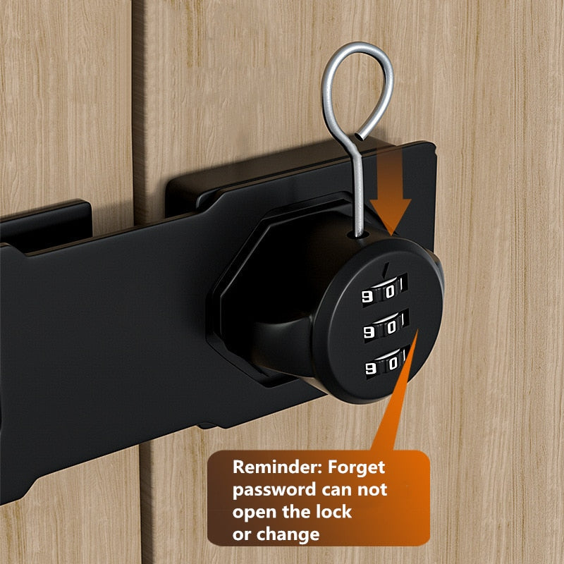 Anti-Theft Password Cabinet Lock