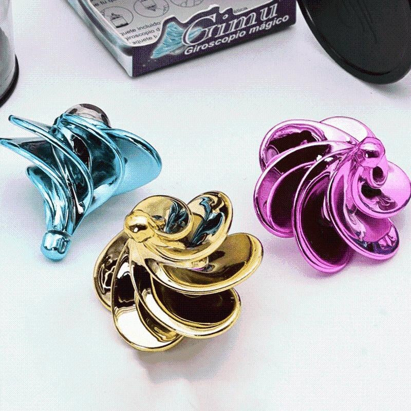 Rotating Blowing Spinner Toy