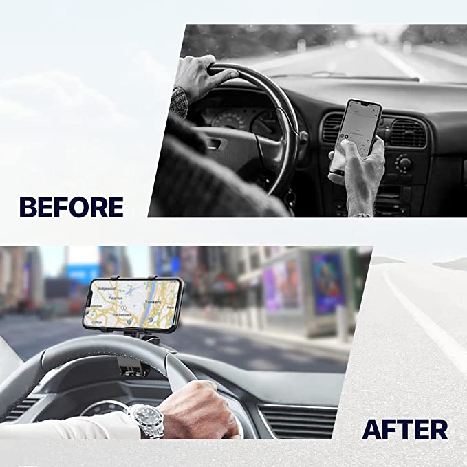 3 in 1 Adjustable Car Phone Holder