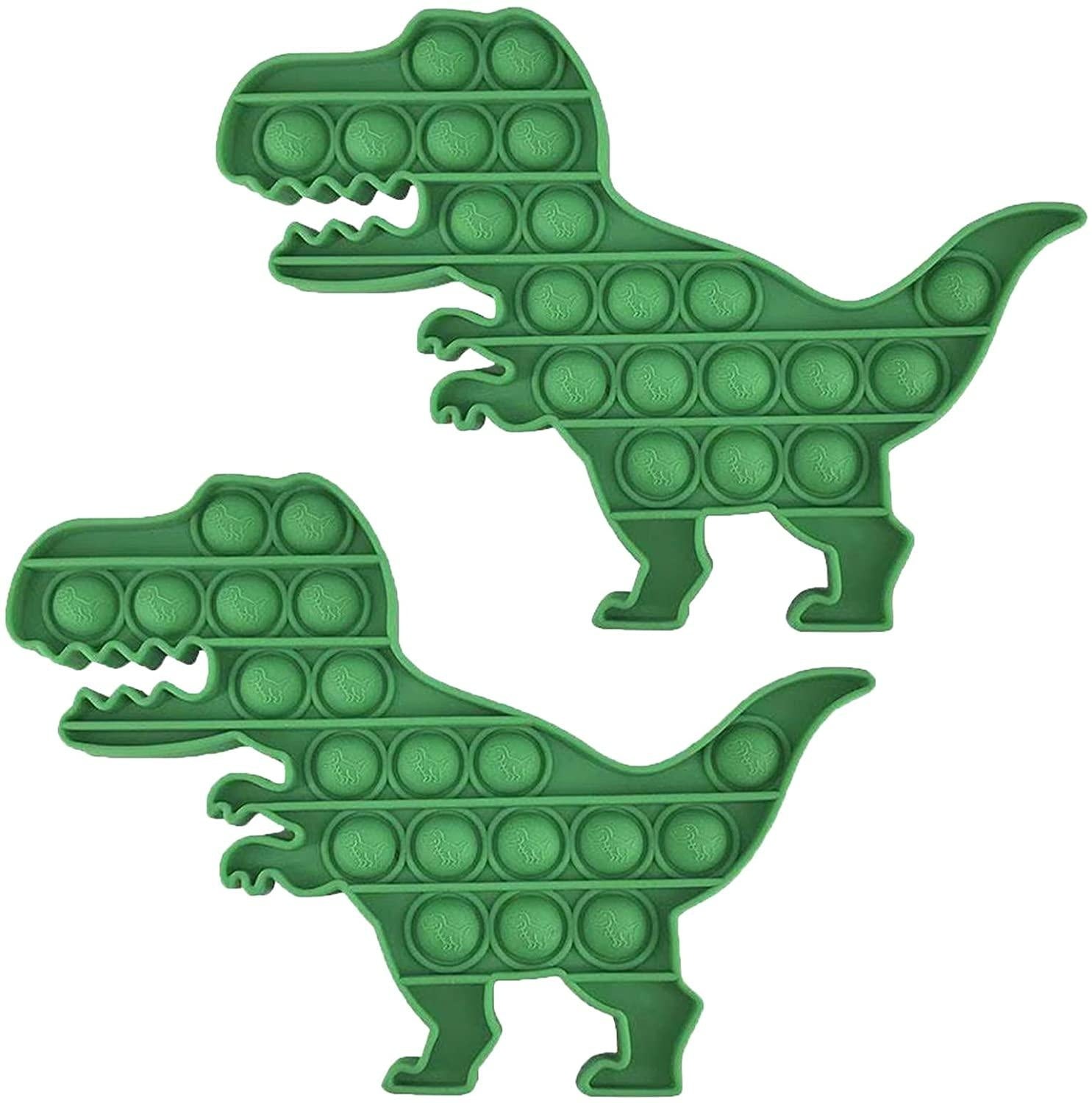 2PCS Dinosaur Pop It Fidget