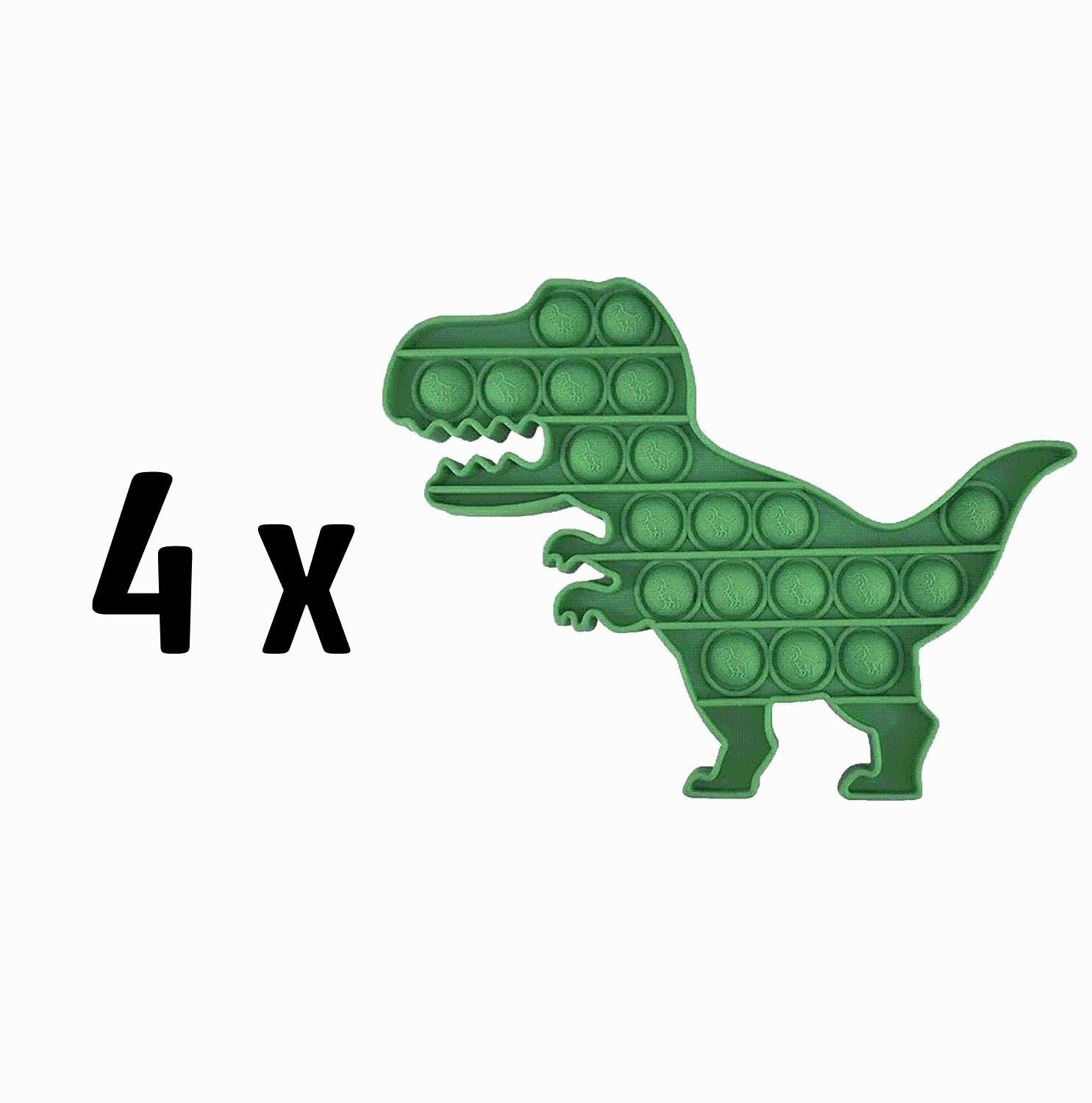 2PCS Dinosaur Pop It Fidget