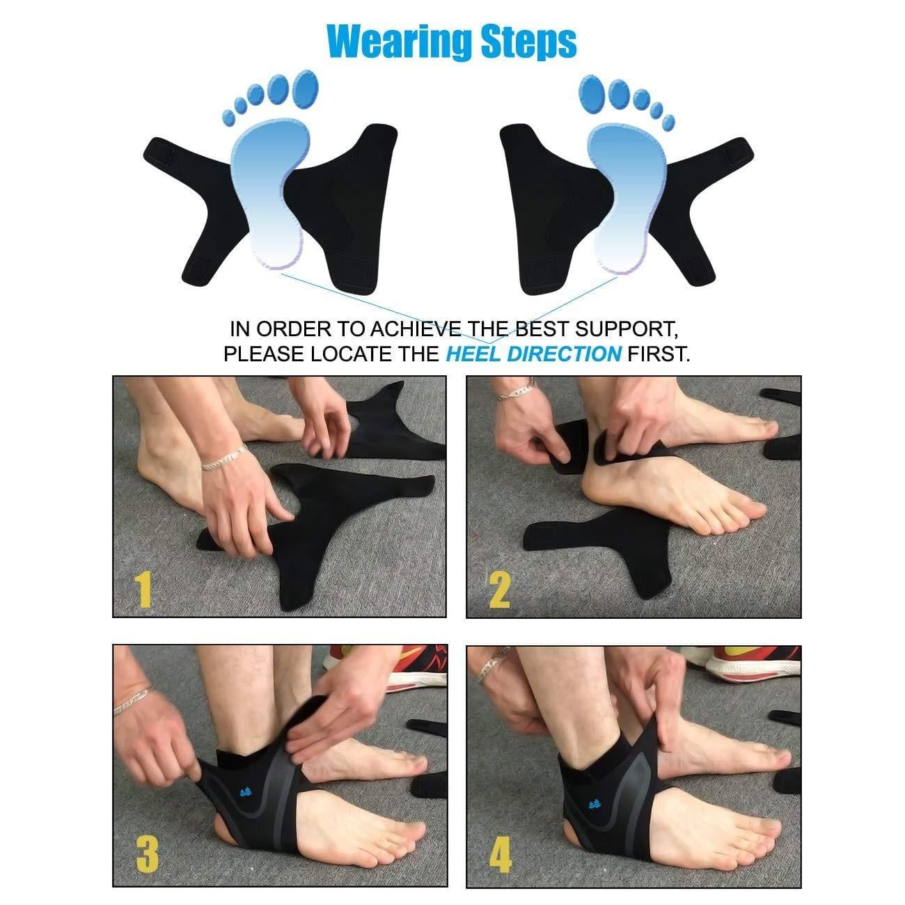 Adjustable Ankle Support Wrap