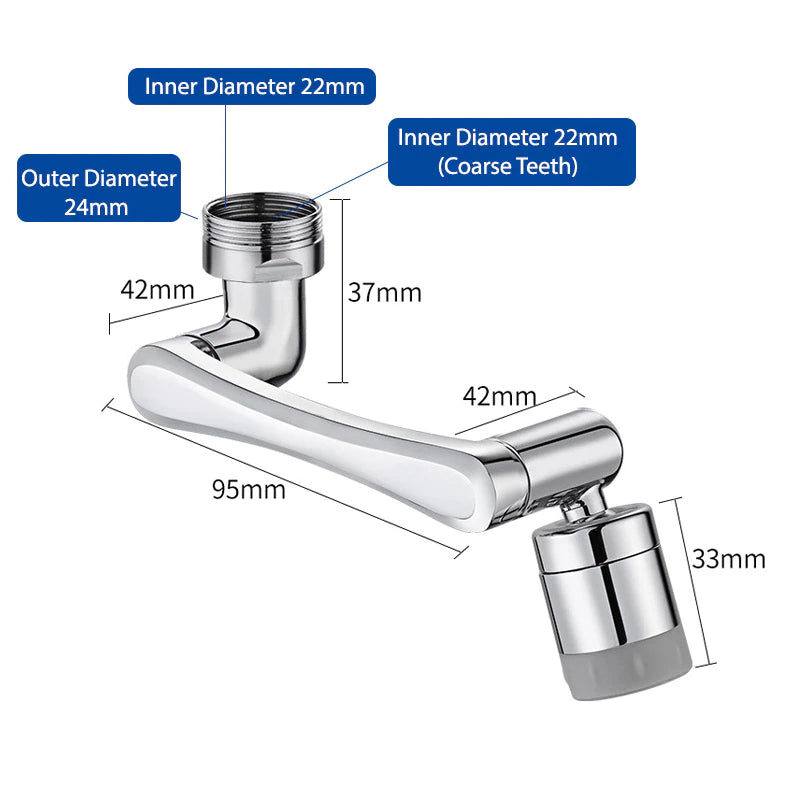 Rotatable Faucet Extender