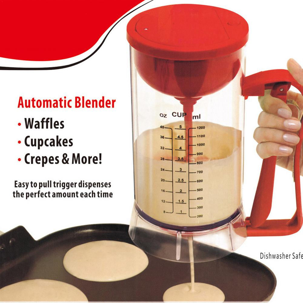 Cake and Pancake Batter Mixer and Dispenser