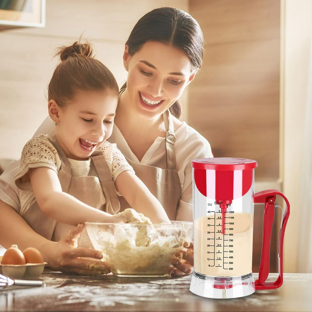 Cake and Pancake Batter Mixer and Dispenser