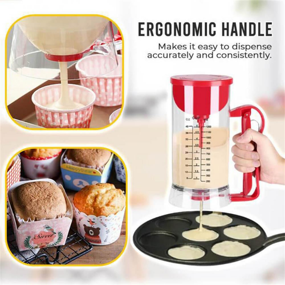 Cake and Pancake Batter Mixer and Dispenser