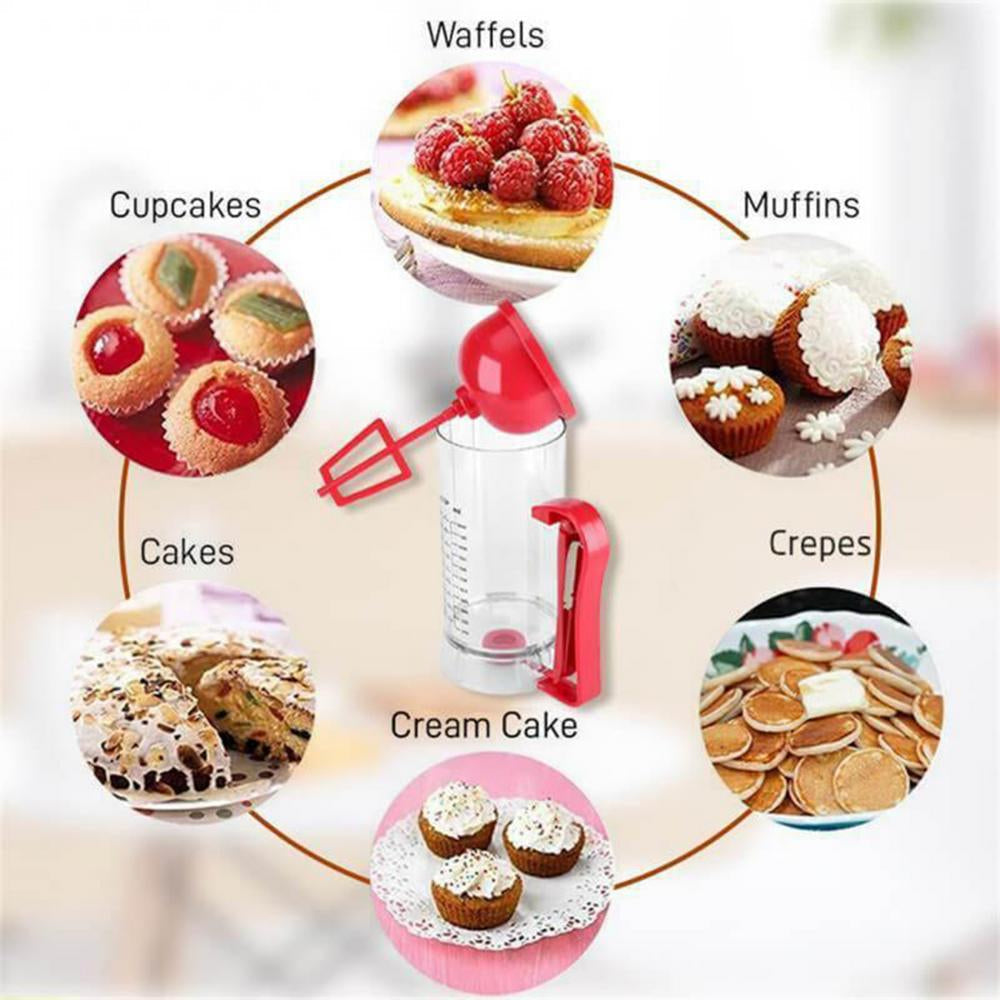 Cake and Pancake Batter Mixer and Dispenser