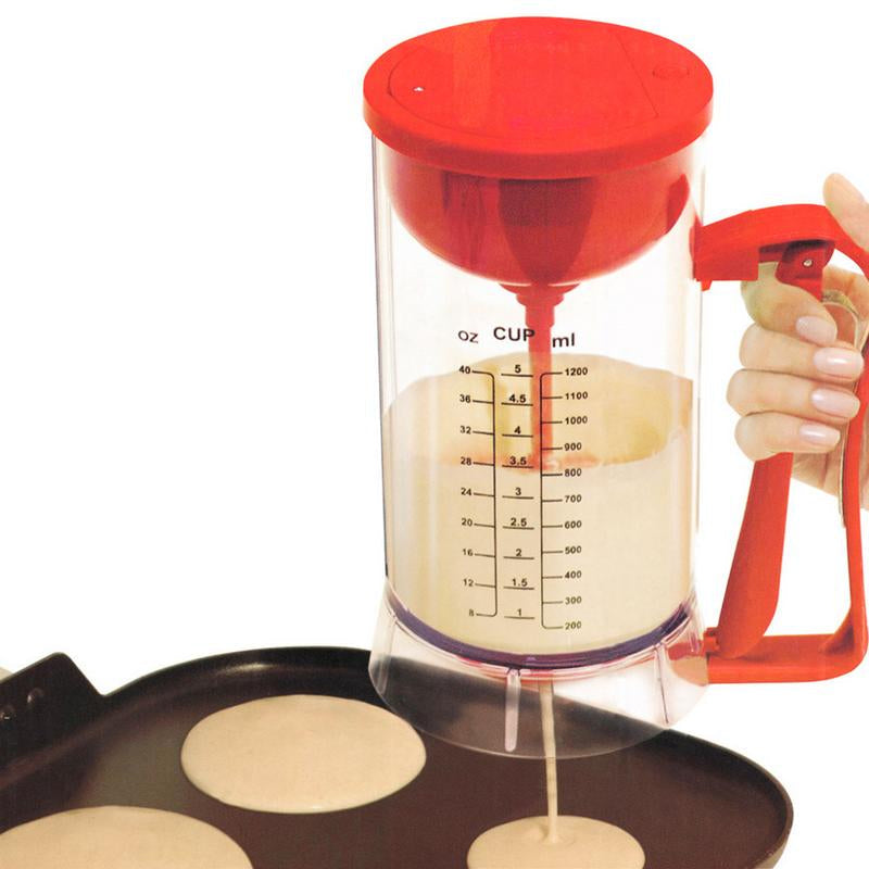 Cake and Pancake Batter Mixer and Dispenser