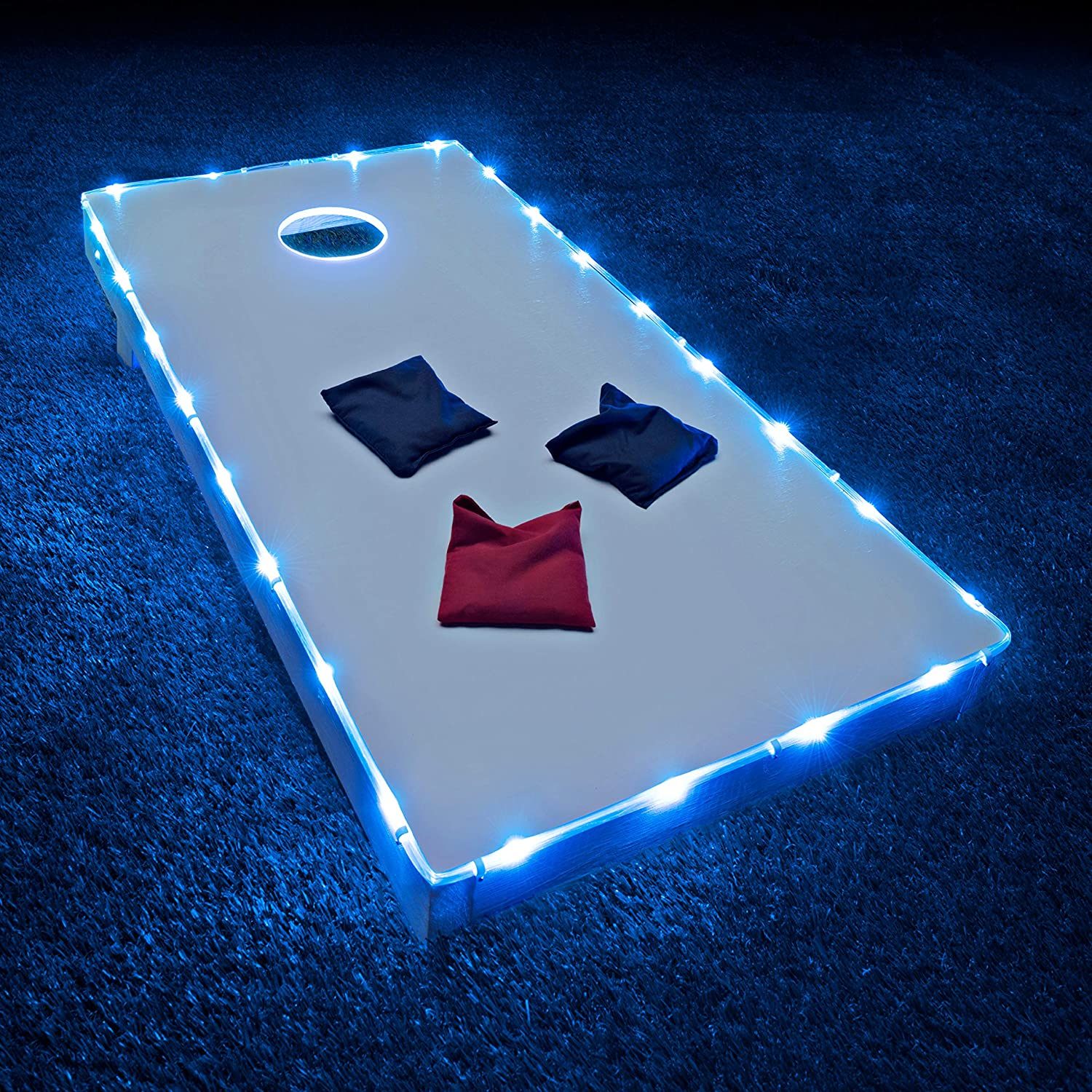 Cornhole Board Lights