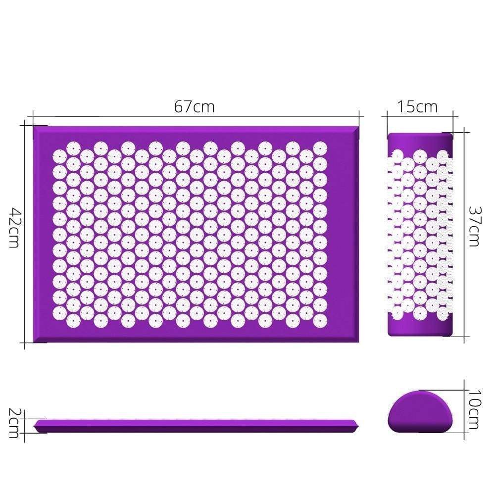 Acupressure Massage Mat and Pillow