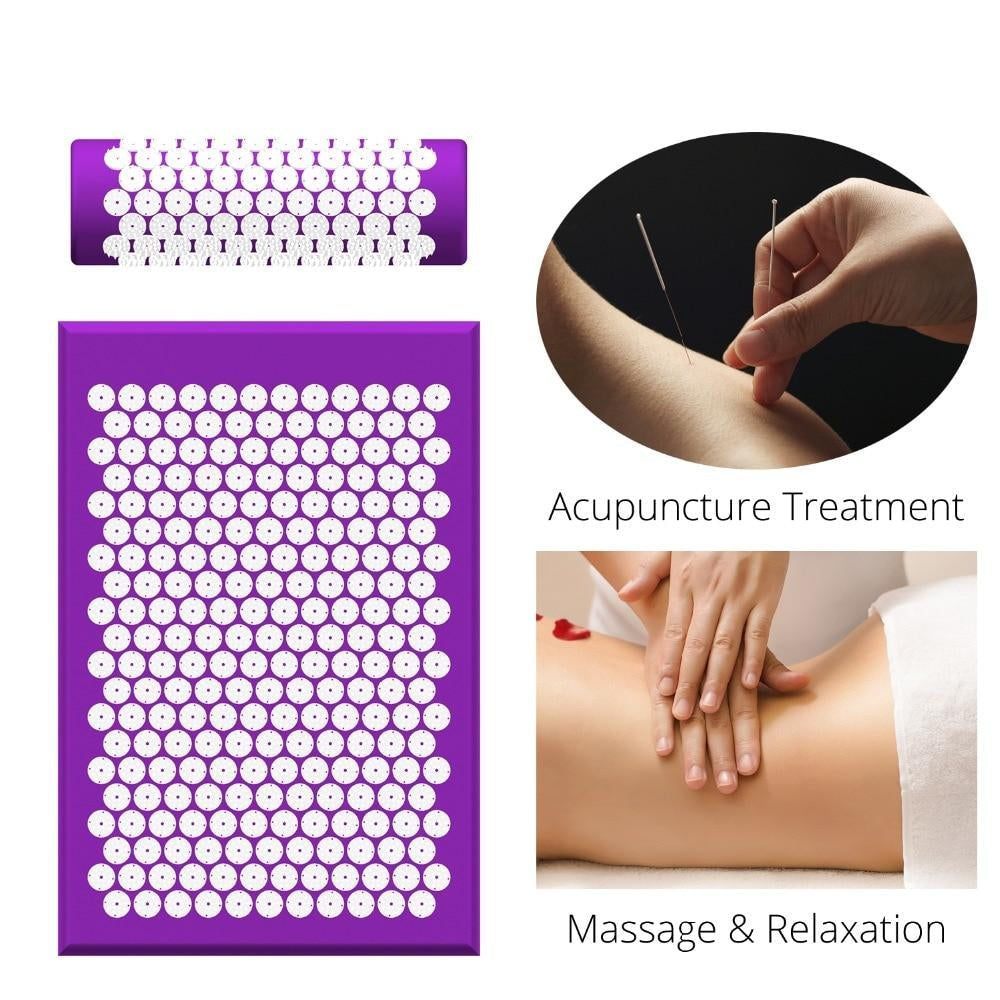 Acupressure Massage Mat and Pillow