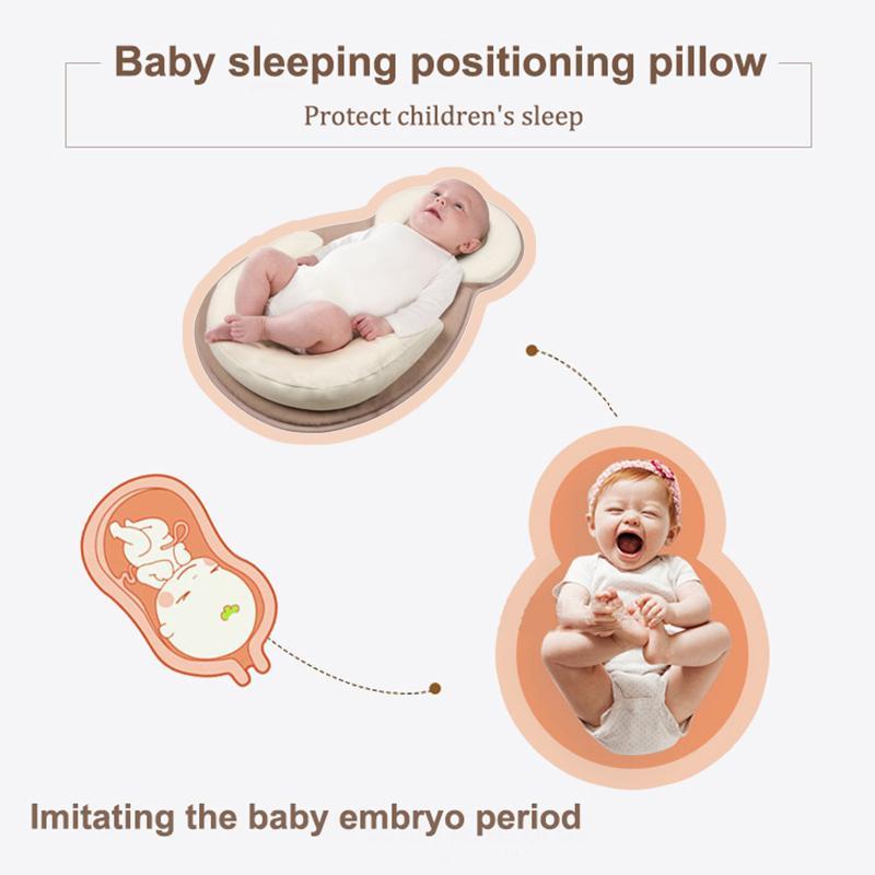 Anti-Rollover Portable Baby Crib