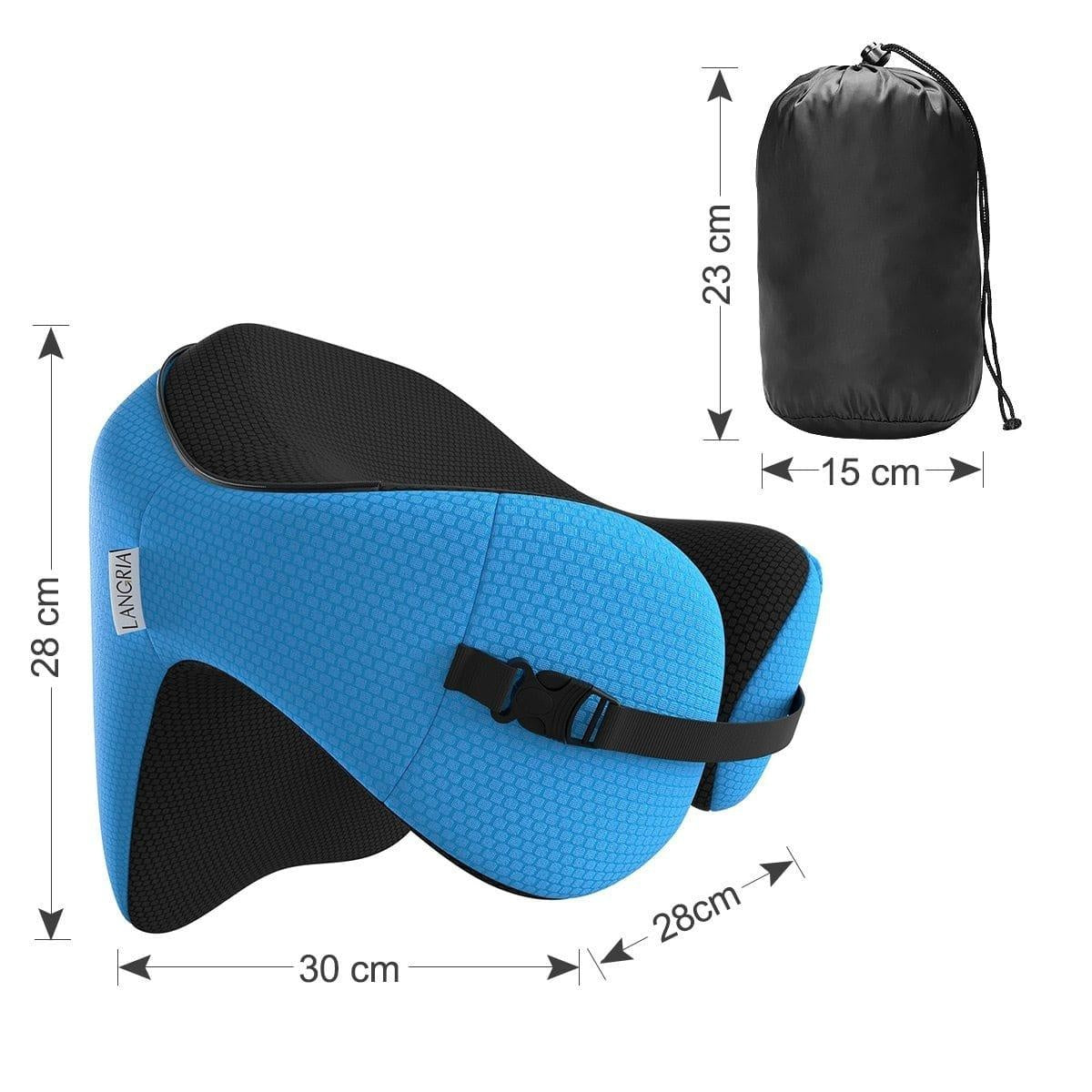 6 in 1 Ergonomic Hooded Travel Pillow