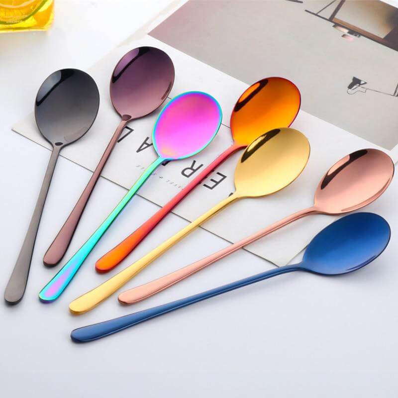 Colorful Long Handle Spoon