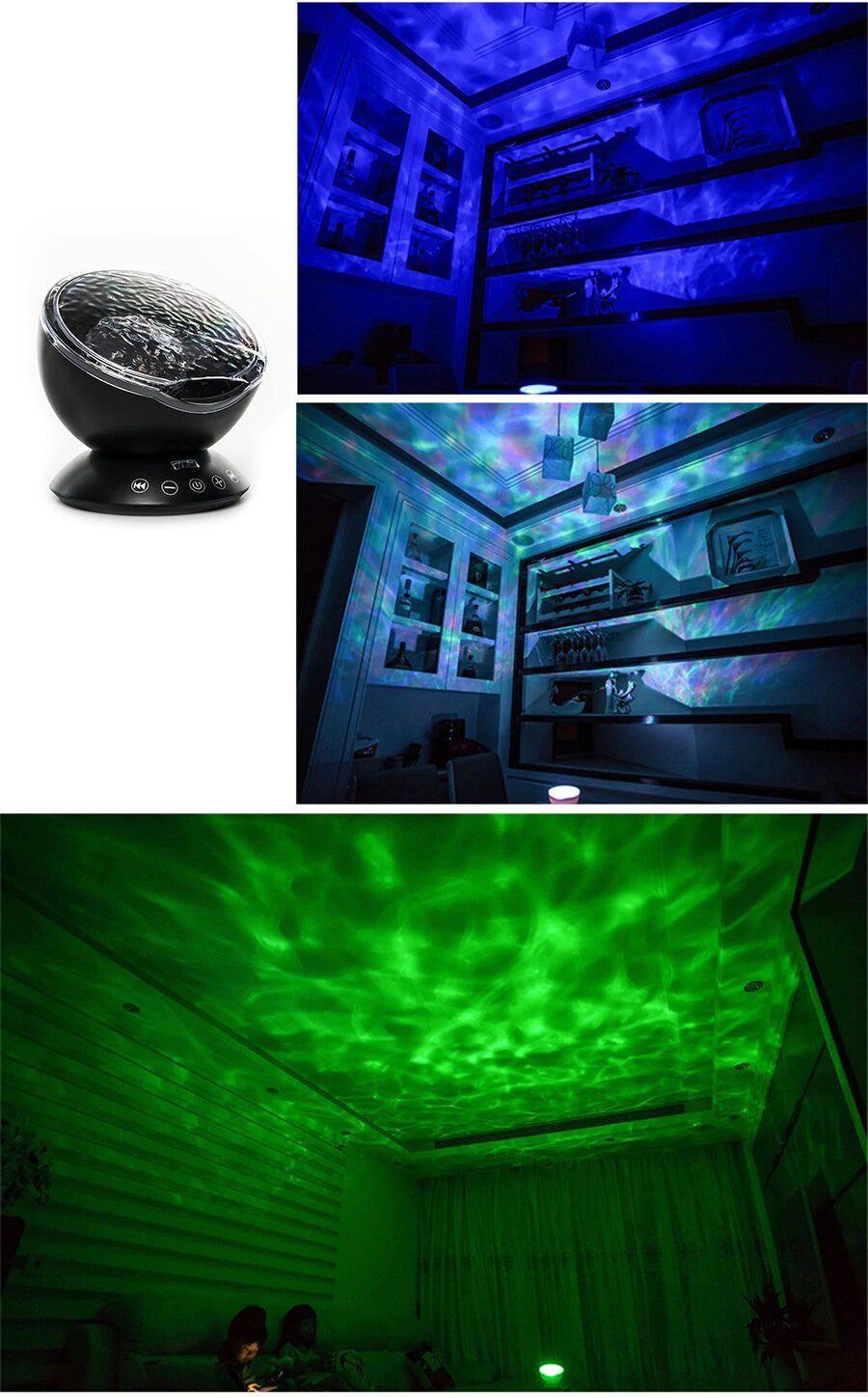 Ocean Waves Light Projector