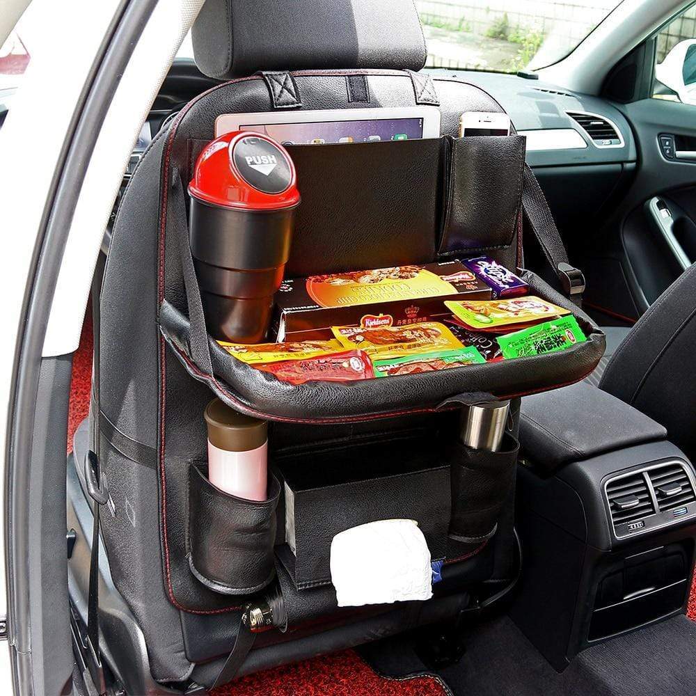 Car Backseat Leather Organizer