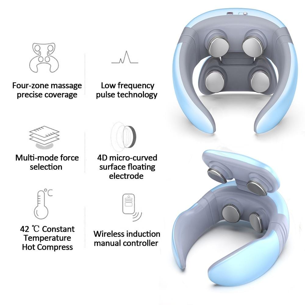 Electric Heated Pulse Neck Massager