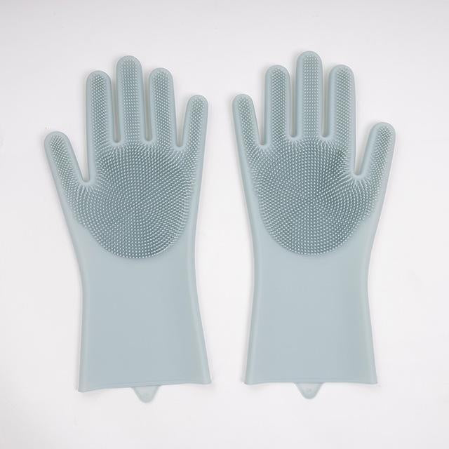 Multi-Purpose Scrubber Dishwashing Gloves