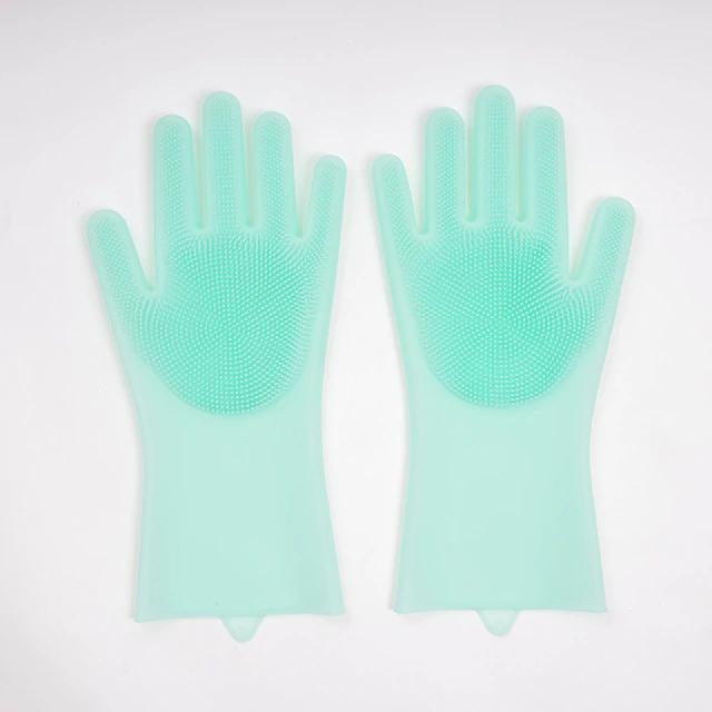 Multi-Purpose Scrubber Dishwashing Gloves