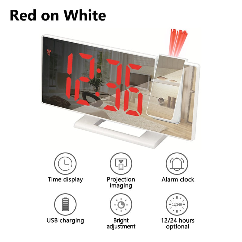 Projection Alarm Clock