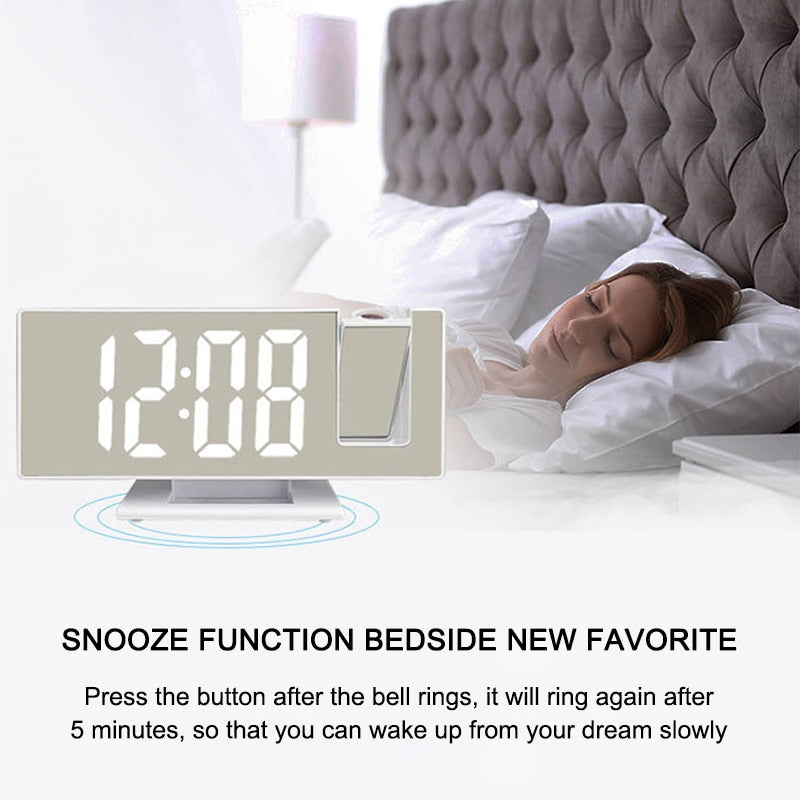 Projection Alarm Clock