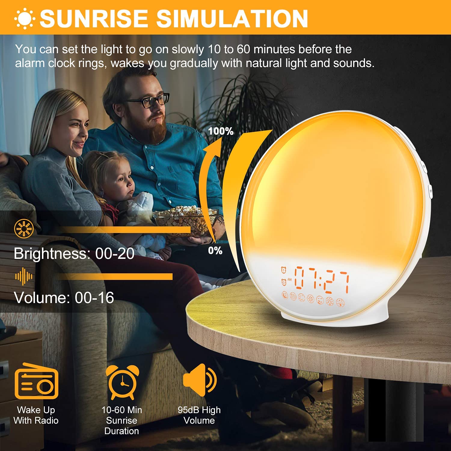 Sunrise Alarm Clock