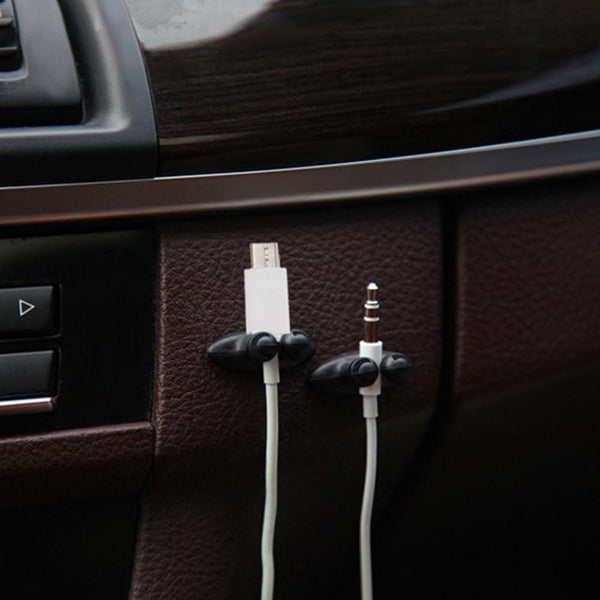 Car Cable Holder Clips (8 Pcs)