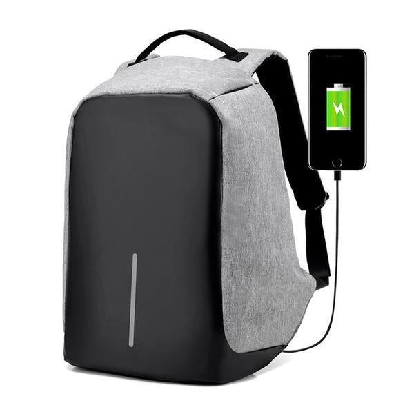 The Diamond Anti Theft Backpack with USB Charger