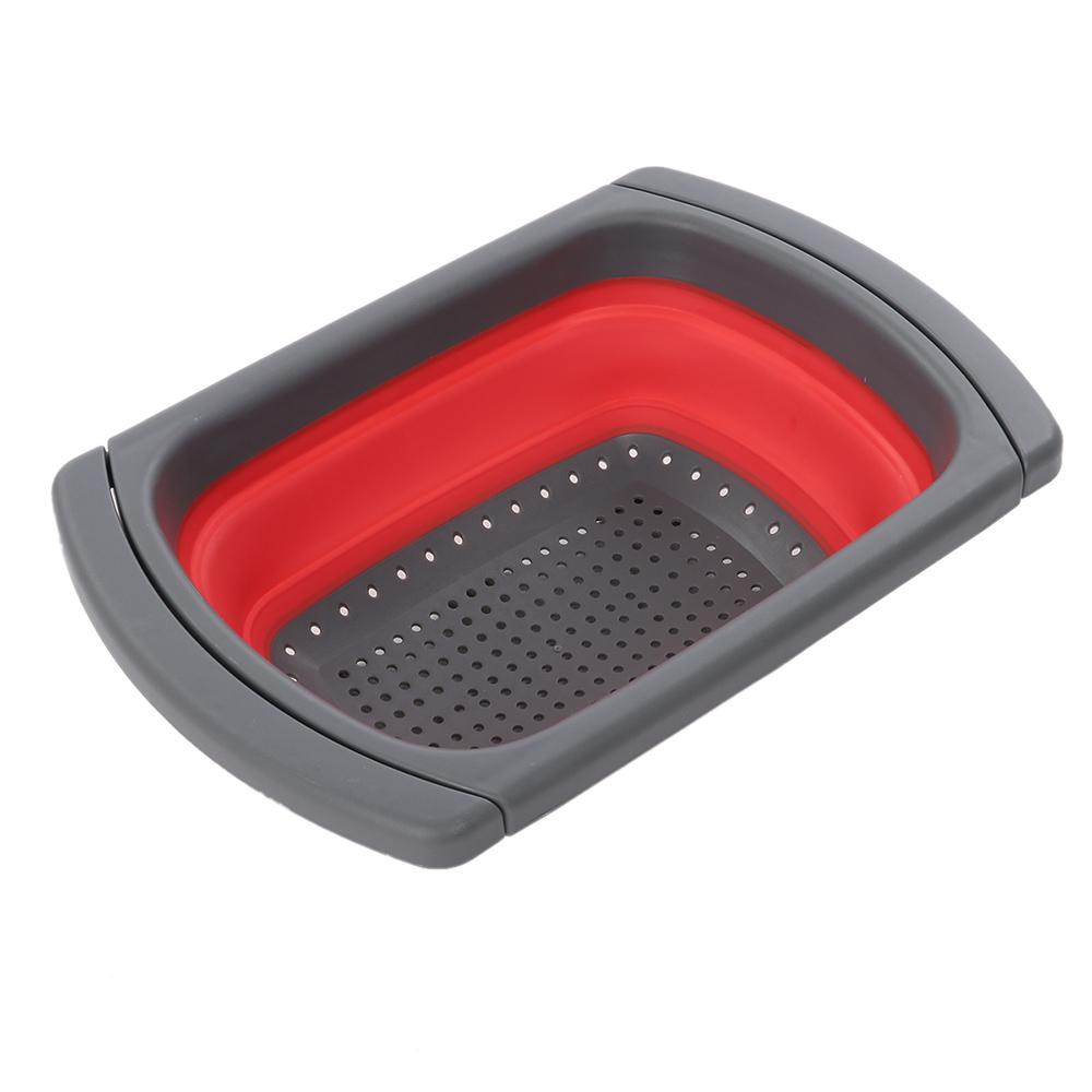 Collapsible Extendable Silicone Strainer