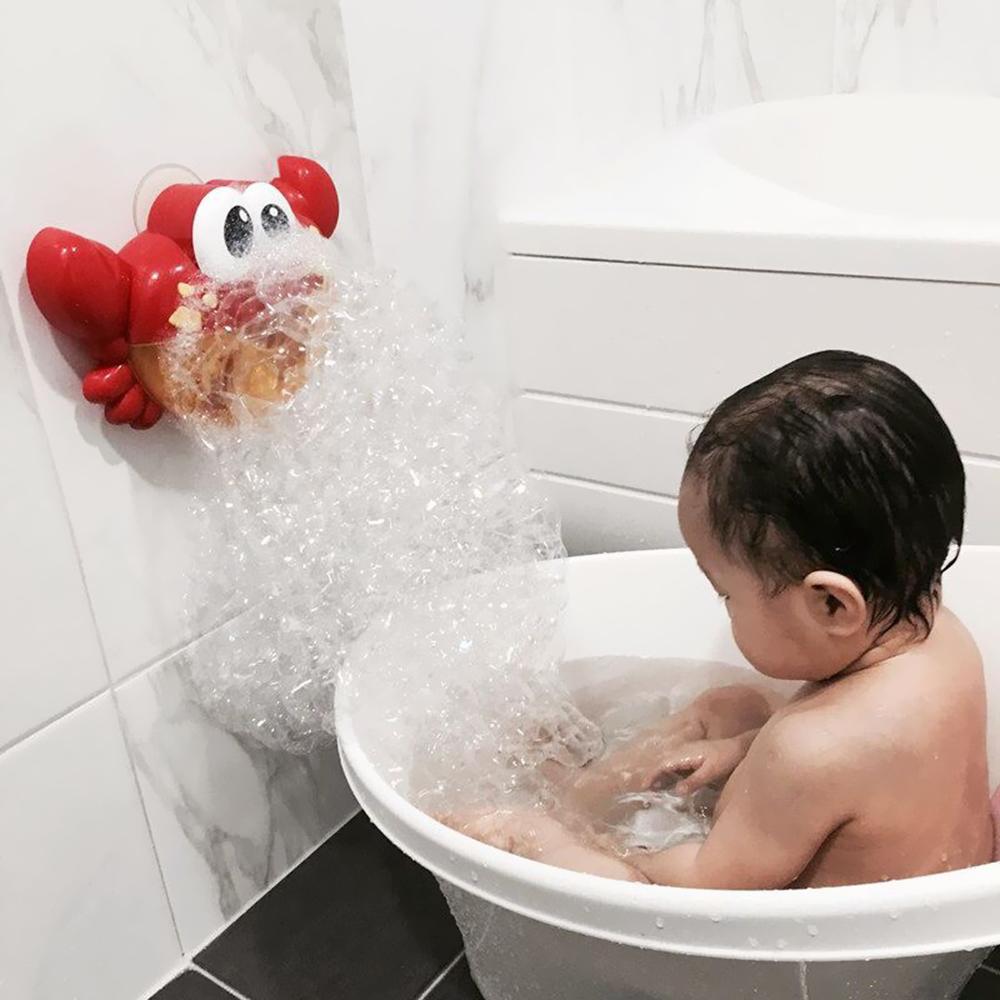 Crab Bubble Machine Bath Toy