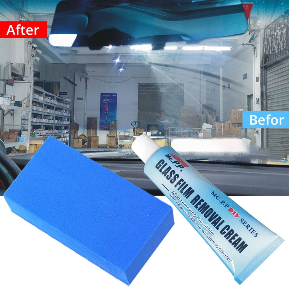 Car Window Oil Film Cleaner and Glass Polisher